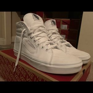Vans SK8-HI True White